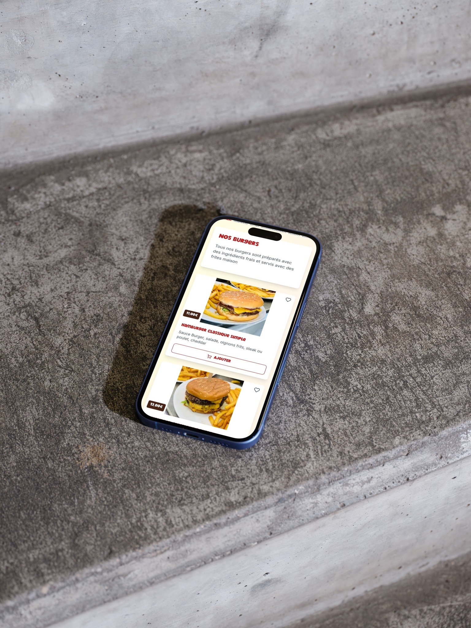 Aperçu du site Friterie La Ch'tite Patate